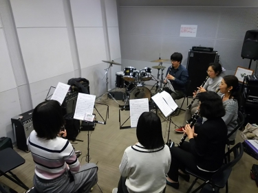 6名のクラリネットアンサンブル