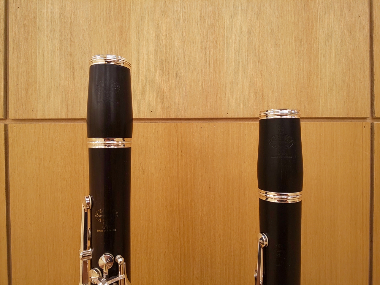 B♭管とA管の比較