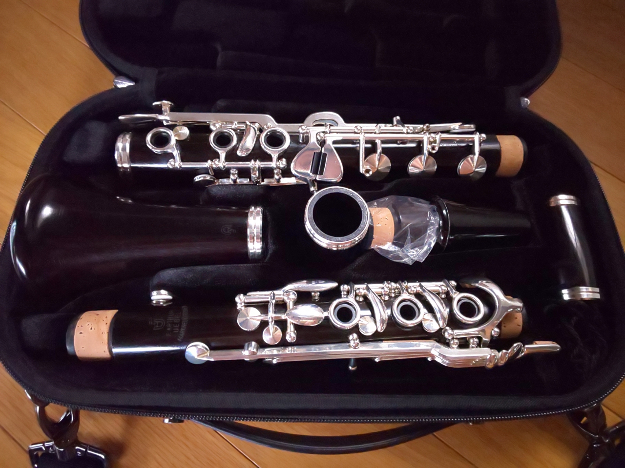 中古で購入したエーラー式クラリネット