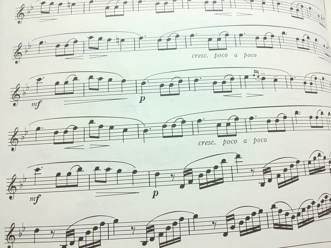 指を回す練習になる曲の楽譜サンプル