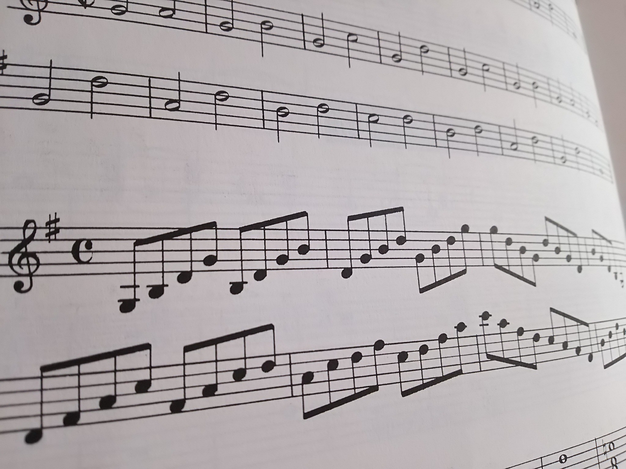 アルペジオの楽譜