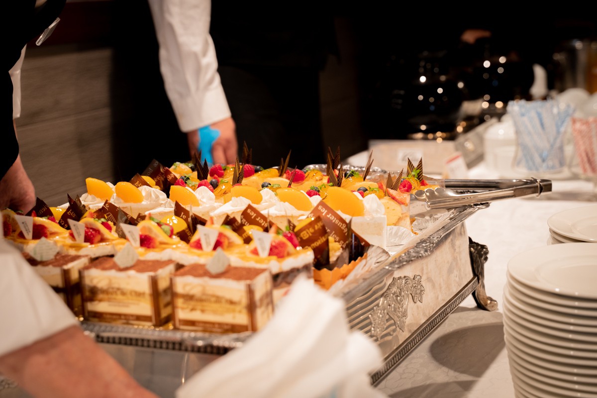 発表会休憩時に提供されるケーキ