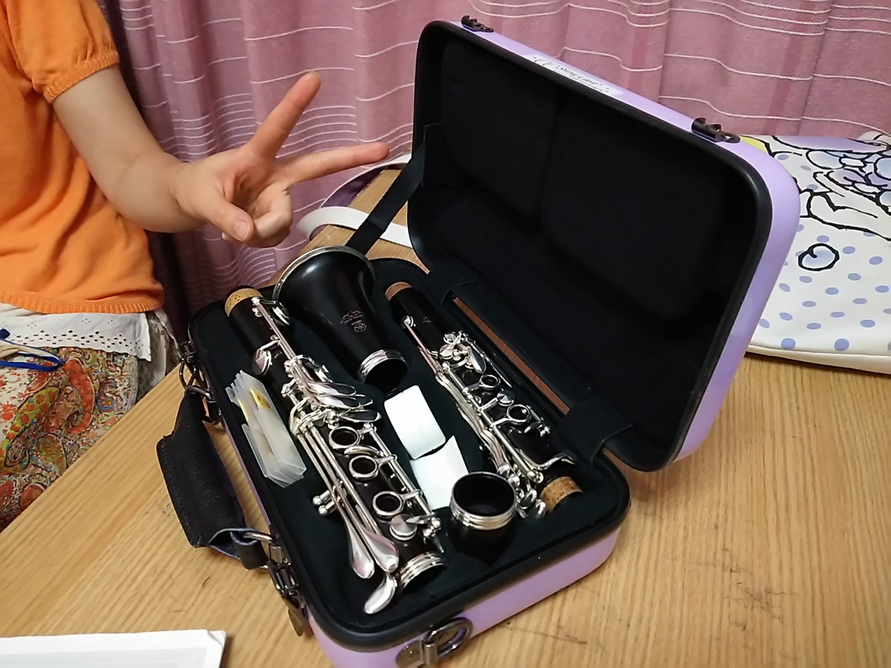 ケースに入ったクラリネット